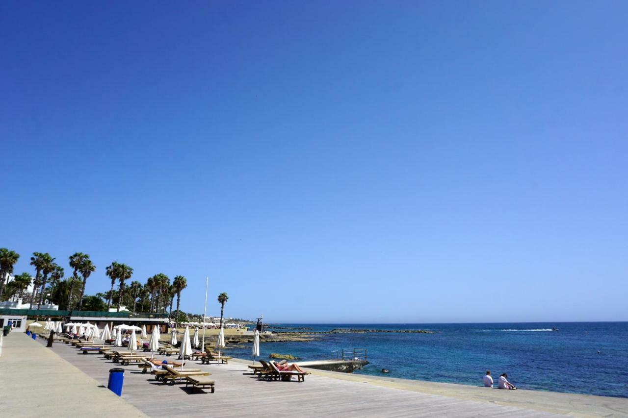 Alex'S Vacation Suite - 100M From The Beach - 6 Guests Paphos Eksteriør bilde